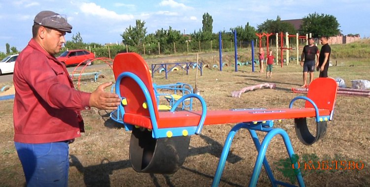 Общественная организация подарит детскую площадку для села Виноградное (фото)