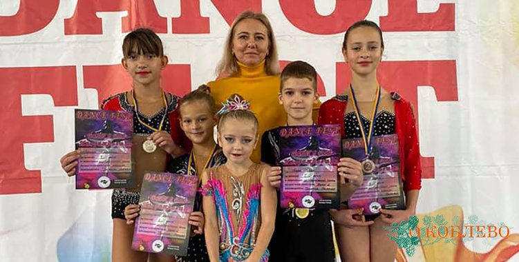 Гимнастки из Коблевской громады завоевали призовые места на Всеукраинском хореографическом фестивале (фото)