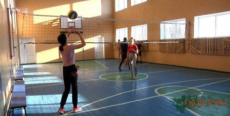 Активный досуг: ученики Коблевского УОСО посещают кружок по волейболу (фото)