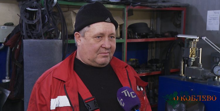Сергей Сербенюк, слесарь пятого разряда в ТИС-ЖДУ.