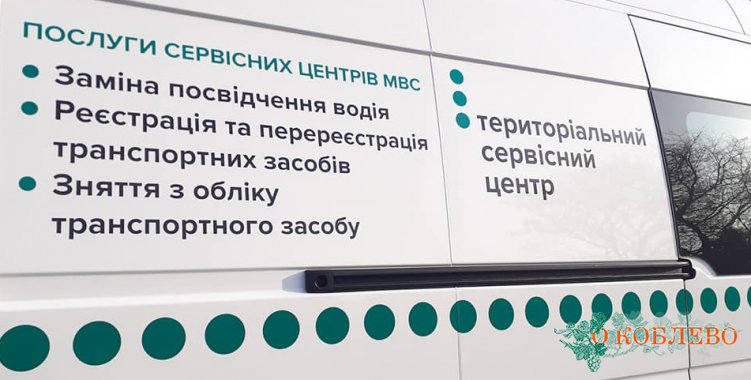 В Коблевском ЦПАУ прошел прием мобильного сервисного центра МВД Украины в Николаевской области (фото)