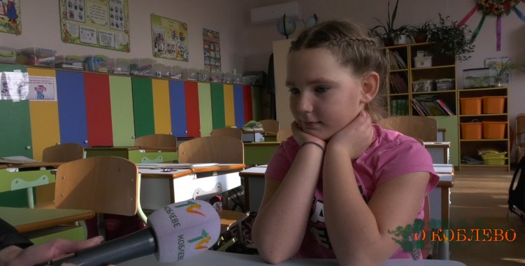 Ксения Лаптева, ученица 3-го класса Рыбаковского УОСО.