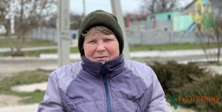 Ольга, жительница Рыбаковки.