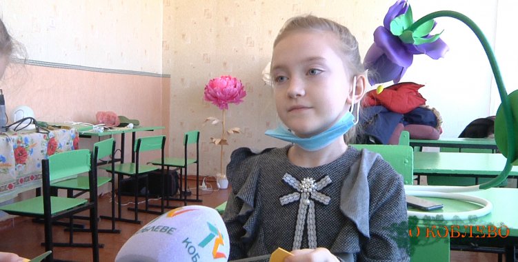 Александра, занимается в кружке по рукоделию «Веселка».