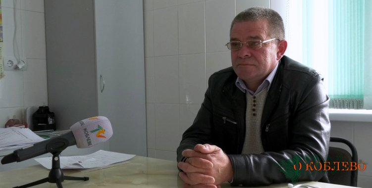 Виктор Чернега, главный врач КНП «ЦПМСП» Коблевского сельсовета.