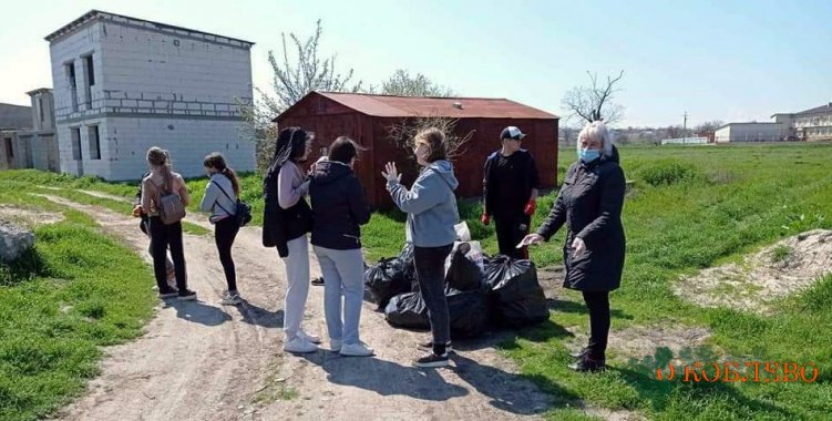 Ученики Рыбаковского УОСО реализовали проект «Чистая Рыбаковка» (фото)