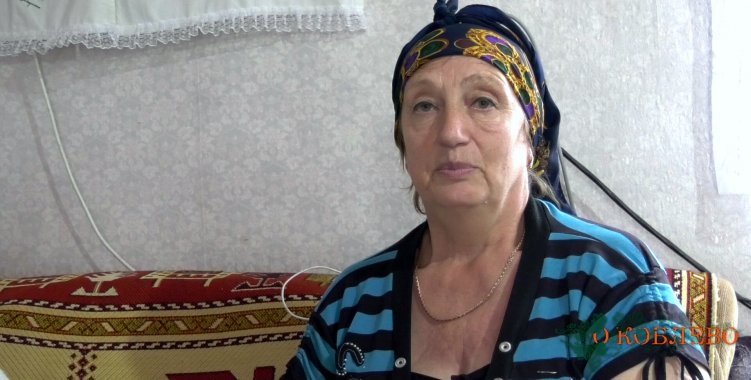 Ольга Омельчук, жительница села Луговое.