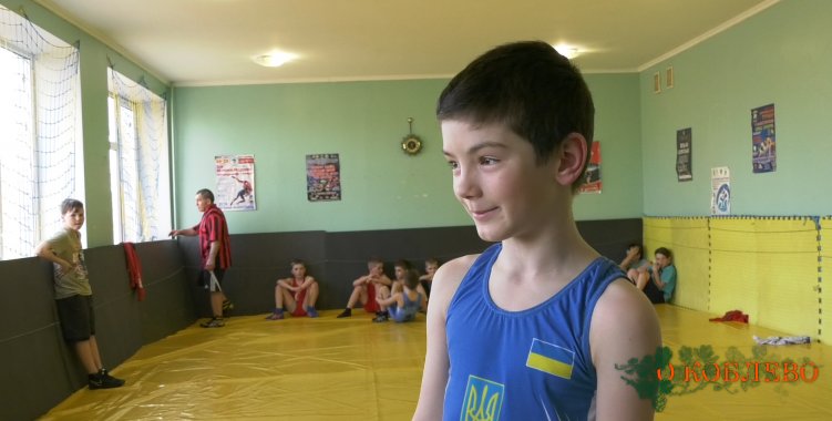 Кирилл Пидгайный, воспитанник секции по вольной борьбе.