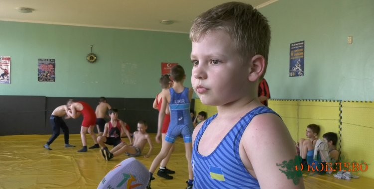 Арсений Станчев, воспитанник секции по вольной борьбе.