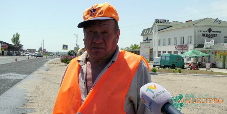 Валентин, работник Службы автодорог в Николаевской области.