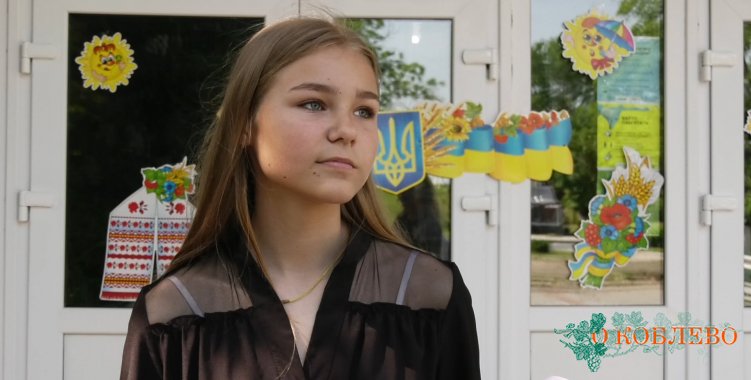 Александра Бараболя, ученица 7-го класса Тузловской ООШ I–III ступеней.