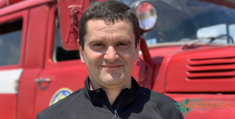 Геннадий Чапчай, начальник караула службы пожарной охраны Коблевского сельсовета.