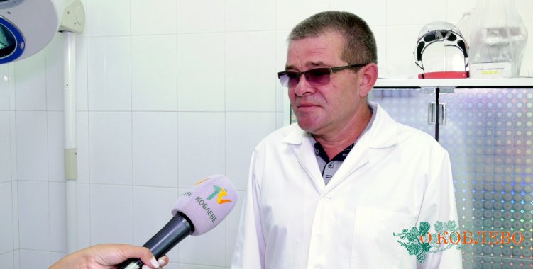 Виктор Чернега, главный врач КНП «ЦПМСП» Коблевского сельсовета.