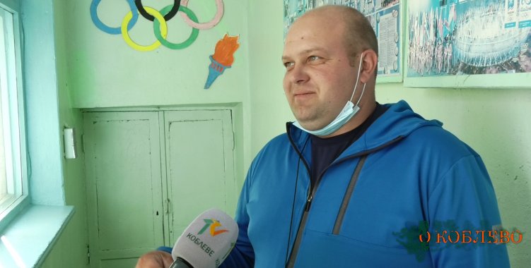 Николай Калкутин, учитель физкультуры Тузловского УОСО I–III ступеней.