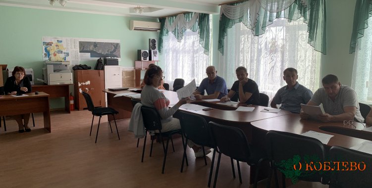 В здании Коблевского сельсовета состоялось заседание исполнительного комитета (фото)