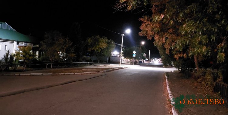 На трассе М-14 в районе Коблево обновили освещение (фото)