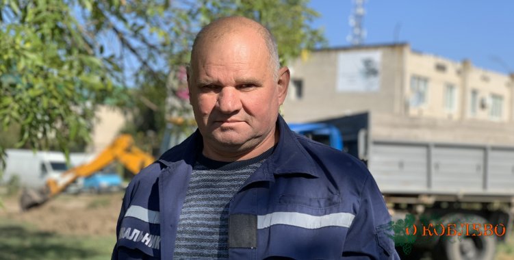 Виктор Чапчай, начальник службы пожарной охраны Коблевского сельсовета.
