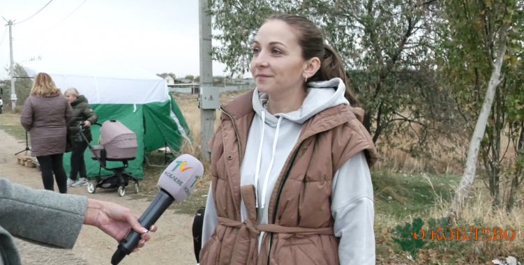 Ольга Герасина, жена организатора благотворительного забега, жительница с. Коблево.