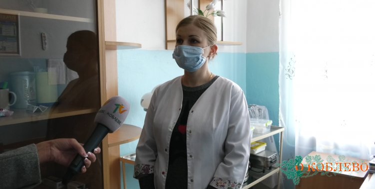 Марьяна Лищук, медсестра Рыбаковского УОСО I–III ступеней.