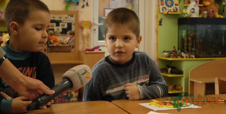 Дмитрий, воспитанник средней группы УДО «Золотий півник» (с. Виноградное).