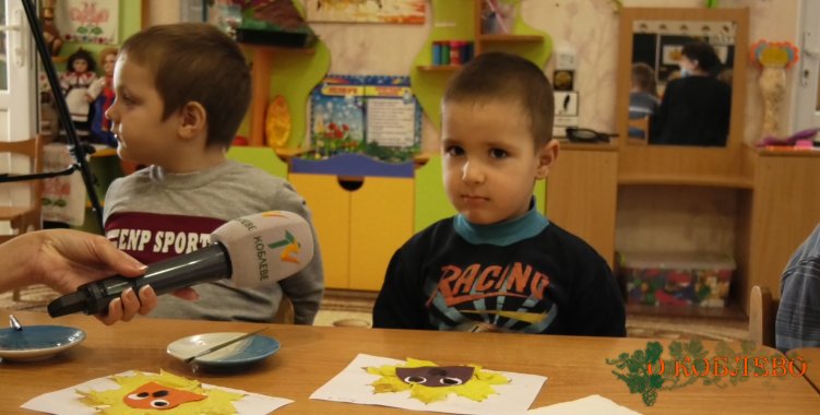 Иван, воспитанник средней группы УДО «Золотий півник» (с. Виноградное).