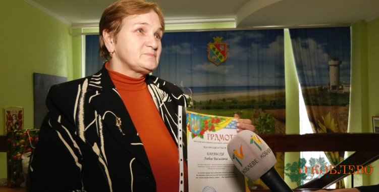 Любовь Бараболя, учительница математики, зам. директора по УВР Украинского УОСО І-ІІІ ступеней.