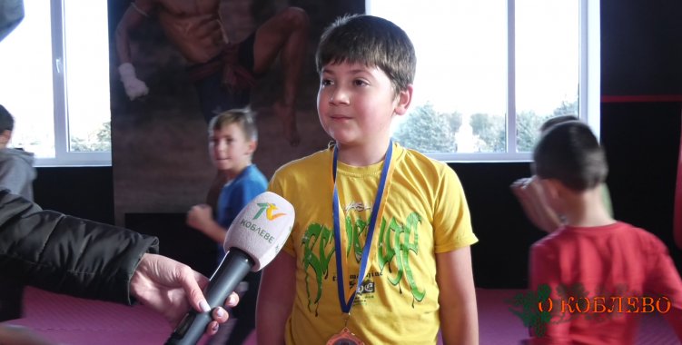Артем Кривошей, воспитанник спортивного клуба Muay Thai Koblevo.