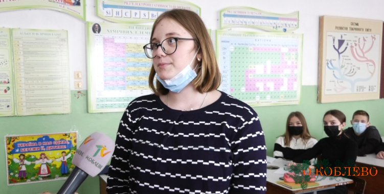 Антонина Соловьева, ученица 9-го класса Рыбаковского УОСО I–III ступеней.