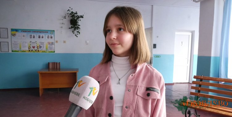 Анна Олиярнык, ученица 6-го класса Новофедоровского УОСО.