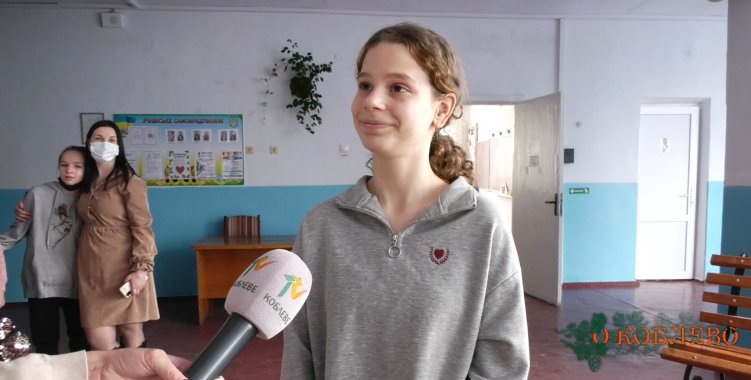 Анна Скотник, ученица 6-го класса Новофедоровского УОСО.