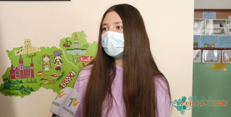 Каролина Чернухина, ученица 7-го класса Рыбаковского УОСО.