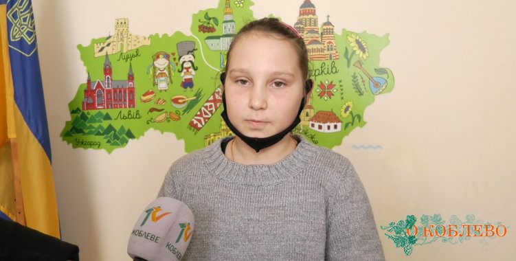 Анастасия Мелашенко, ученица 5-го класса Рыбаковского УОСО.