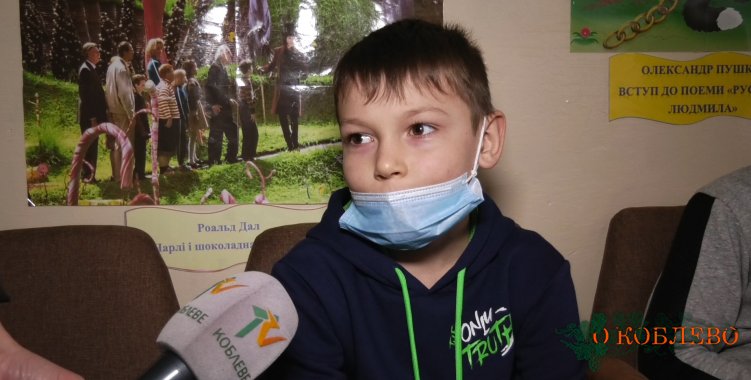 Давид Сомов, ученик 5-го класса Украинского УОСО.