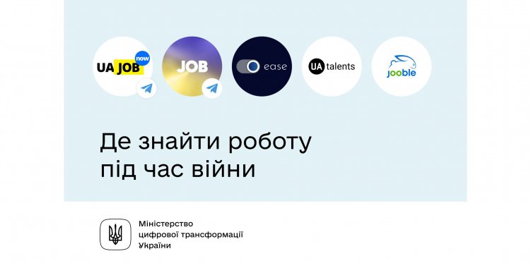 Работа для украинцев: перечень сервисов, которые помогут трудоустроиться во время военных действий